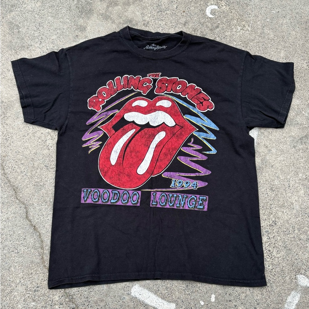 The Rolling Stones Black and Red T-Shirt